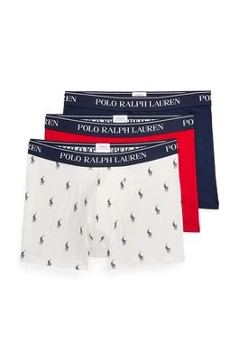 Polo Ralph Lauren bokserki 3-pack męskie kolor czerwony 714830299