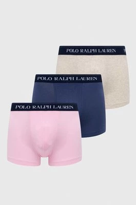Polo Ralph Lauren bokserki 3-pack męskie kolor granatowy