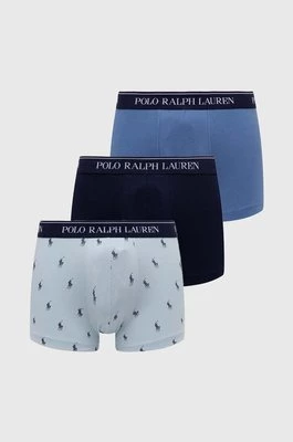 Polo Ralph Lauren bokserki 3-pack męskie kolor granatowy