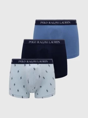 Polo Ralph Lauren bokserki 3-pack męskie kolor granatowy