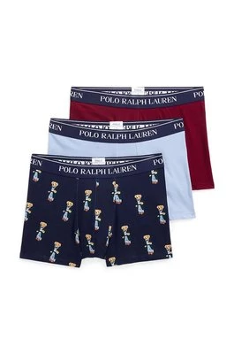 Polo Ralph Lauren bokserki 3-pack męskie kolor niebieski 714830299