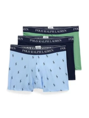 Polo Ralph Lauren bokserki 3-pack męskie kolor niebieski 714830299