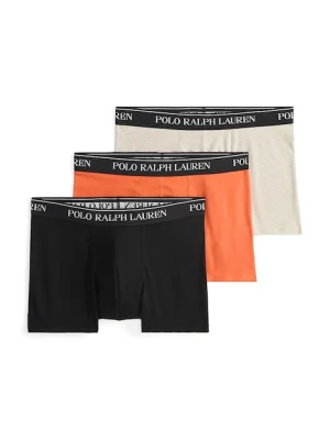 Polo Ralph Lauren bokserki 3-pack męskie kolor pomarańczowy 714830299