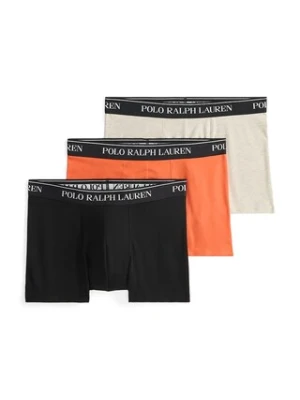 Polo Ralph Lauren bokserki 3-pack męskie kolor pomarańczowy 714830299