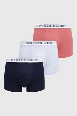 Polo Ralph Lauren bokserki 3-pack męskie kolor różowy