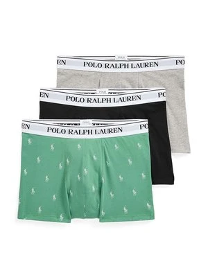 Polo Ralph Lauren bokserki 3-pack męskie kolor szary 714830299