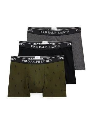 Polo Ralph Lauren bokserki 3-pack męskie kolor szary 714830299