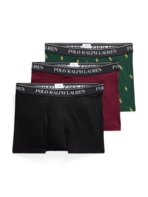 Polo Ralph Lauren bokserki 3-pack męskie kolor zielony 714830299