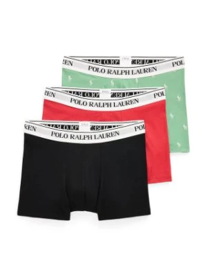 Polo Ralph Lauren bokserki 3-pack męskie kolor zielony 714830299