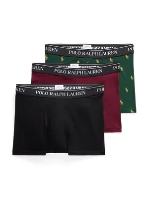 Polo Ralph Lauren bokserki 3-pack męskie kolor zielony 714830299