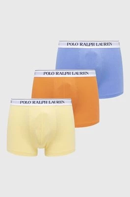 Polo Ralph Lauren bokserki 3-pack męskie kolor żółty