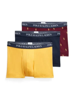 Polo Ralph Lauren bokserki 3-pack męskie kolor żółty 714830299