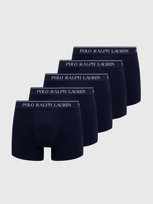 Polo Ralph Lauren bokserki 5-pack męskie kolor czarny