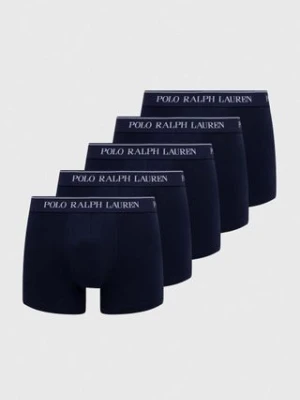 Polo Ralph Lauren bokserki 5-pack męskie kolor czarny