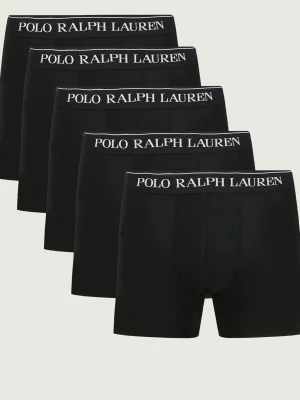 POLO RALPH LAUREN Bokserki 5-pack | Regular Fit czarny