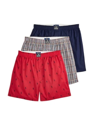 Polo Ralph Lauren bokserki bawełniane 3-pack kolor bordowy 714830273