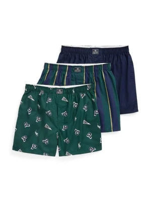 Zdjęcie produktu Polo Ralph Lauren bokserki bawełniane 3-pack kolor czarny