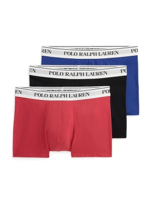 Polo Ralph Lauren bokserki męskie bawełniane z elastanem 3-pack czerwony