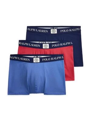 Polo Ralph Lauren bokserki męskie bawełniane z elastanem 3-pack granatowy