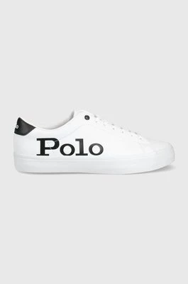 Polo Ralph Lauren Buty skórzane Longwood kolor biały 816862547001