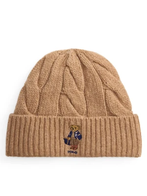 Polo Ralph Lauren Czapka 455P18118002 Brązowy