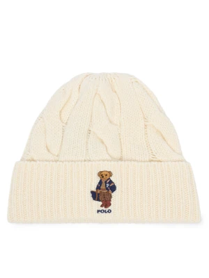 Polo Ralph Lauren Czapka 455P18118003 Kremowy