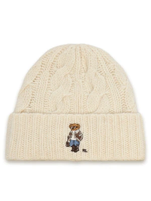 Polo Ralph Lauren Czapka 455P23848001 Kremowy