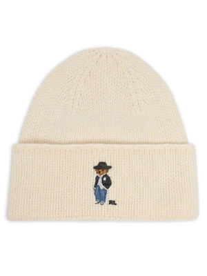 Polo Ralph Lauren Czapka 455P23854002 Kremowy