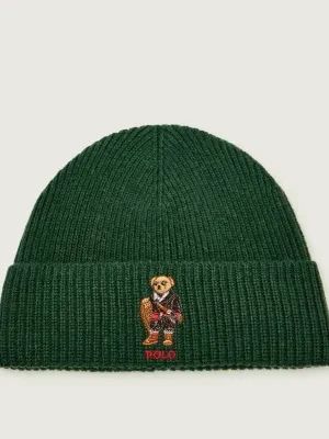 POLO RALPH LAUREN Czapka HOLDAY | z dodatkiem wełny