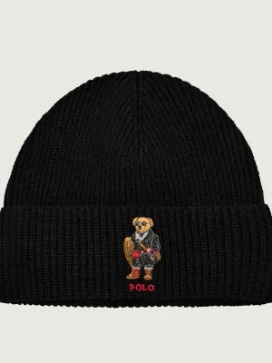 POLO RALPH LAUREN Czapka HOLDAY | z dodatkiem wełny
