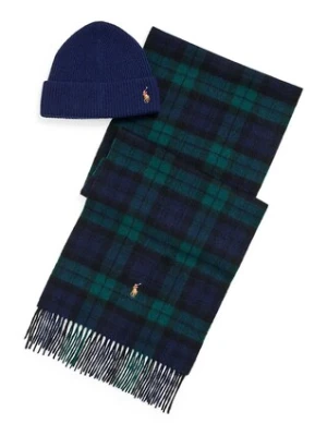 Zdjęcie produktu Polo Ralph Lauren czapka i szalik wełniany