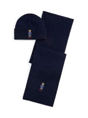 Zdjęcie produktu Polo Ralph Lauren czapka i szalik z dodatkiem wełny