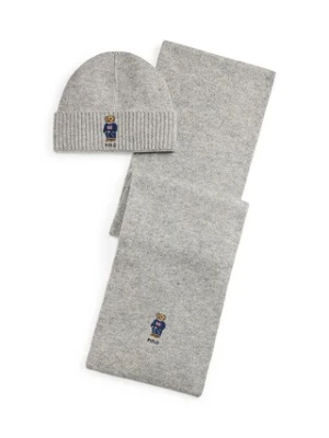 Zdjęcie produktu Polo Ralph Lauren czapka i szalik z dodatkiem wełny