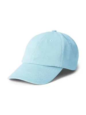 Polo Ralph Lauren czapka z daszkiem bawełniana Cap kolor niebieski gładka 710964764