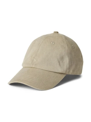 Polo Ralph Lauren czapka z daszkiem bawełniana Cap kolor zielony gładka 710964764