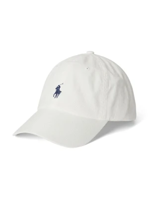 Polo Ralph Lauren czapka z daszkiem bawełniana kolor beżowy gładka 710667709