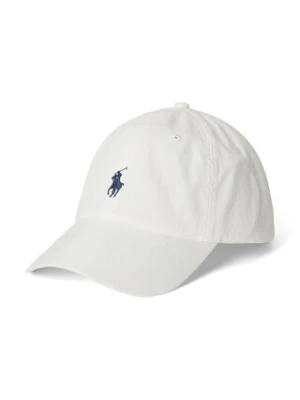 Polo Ralph Lauren czapka z daszkiem bawełniana kolor beżowy gładka 710667709