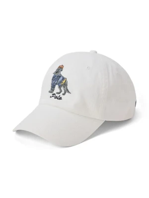Polo Ralph Lauren czapka z daszkiem bawełniana kolor biały 710981743