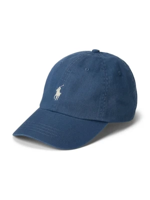 Polo Ralph Lauren czapka z daszkiem bawełniana kolor fioletowy gładka 211912843