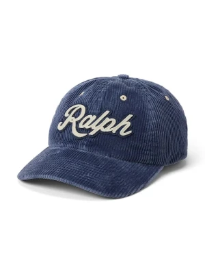 Polo Ralph Lauren czapka z daszkiem bawełniana kolor niebieski 710979337