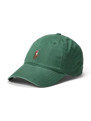 Polo Ralph Lauren czapka z daszkiem bawełniana kolor szary gładka 710960726