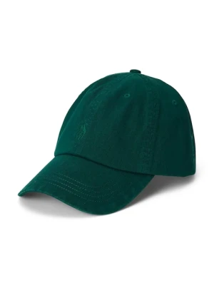 Polo Ralph Lauren czapka z daszkiem bawełniana kolor zielony 710980231