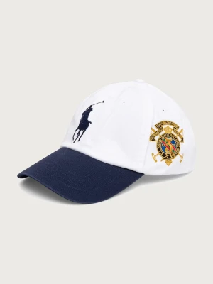 Polo Ralph Lauren czapka z daszkiem męska bawełniana biały