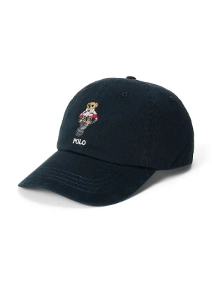 Polo Ralph Lauren czapka z daszkiem męska bawełniana granatowy