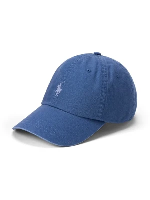 Polo Ralph Lauren czapka z daszkiem męska bawełniana niebieski