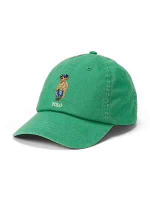 Polo Ralph Lauren czapka z daszkiem męska bawełniana zielony