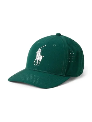 Polo Ralph Lauren czapka z daszkiem Wimbledon Collection kolor zielony z aplikacją 710949907