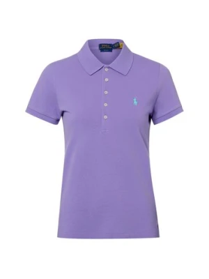 Polo Ralph Lauren Damska koszulka polo Kobiety Bawełna lila jednolity,