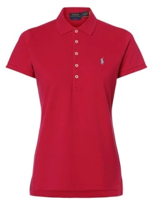 Polo Ralph Lauren Damska koszulka polo Kobiety Bawełna wyrazisty róż jednolity,