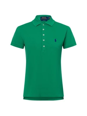 Polo Ralph Lauren Damska koszulka polo Kobiety Bawełna zielony jednolity,